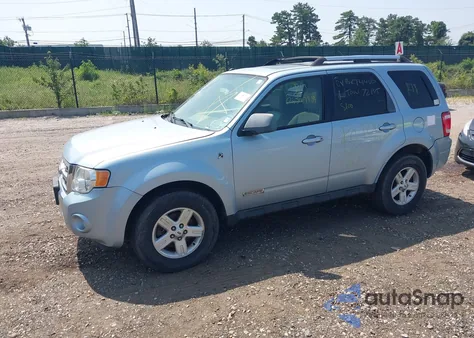 2008 Ford Escape Hybrid z USA, uszkodzony, nr VIN 1FMCU49HX8KA80498